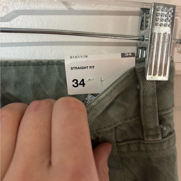 Zara Green Jeans NWT - Picture 4 of 11